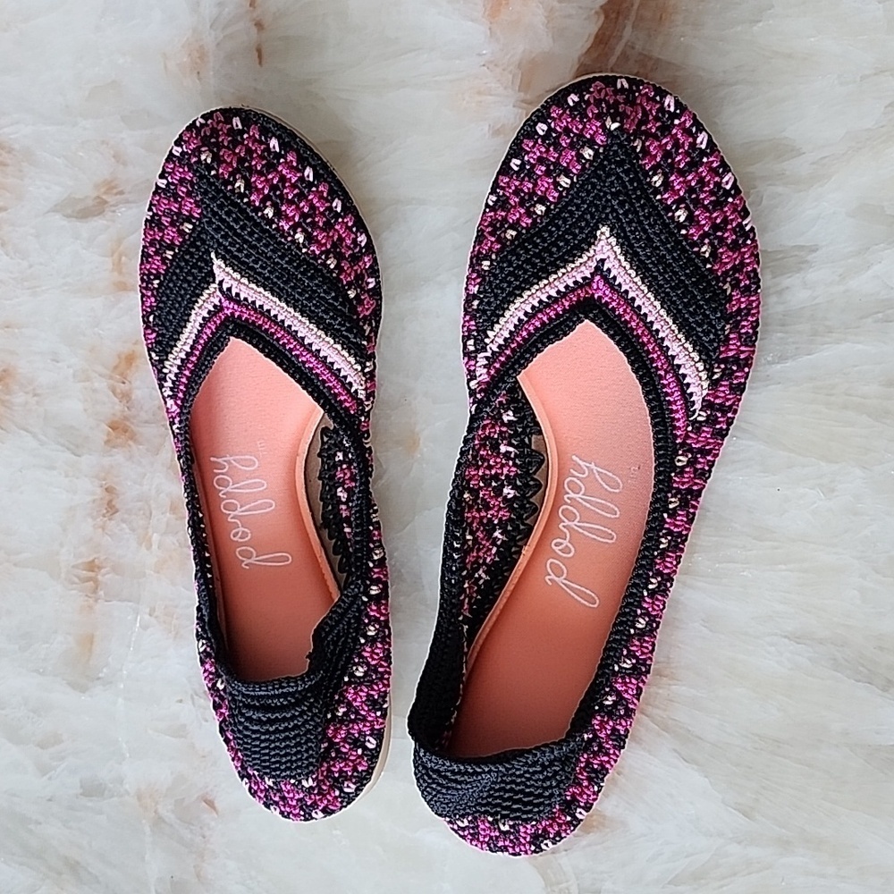 POPPY Crocheted Ballet Flats
